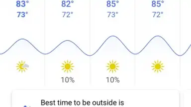 Captura de tela de The Weather Channel 2