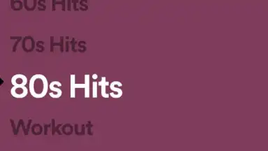 Captura de tela de Spotify Stations 8