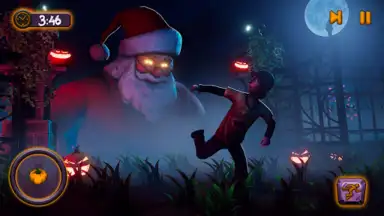 Captura de tela de Scary Santa Horror Escape Game 3