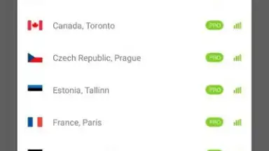 Captura de tela de VPN Australia 2