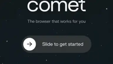 Captura de tela de Comet Browser 12