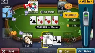 Captura de tela de Texas HoldEm Poker Deluxe 3