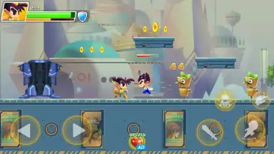 Captura de tela de Dragon Z Quest Action RPG 11