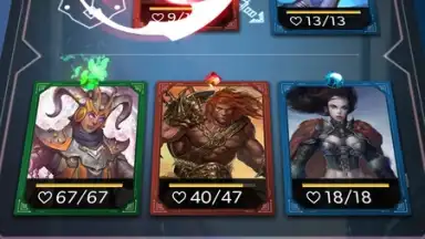 Captura de tela de Deckstorm: Duel of Guardians 3