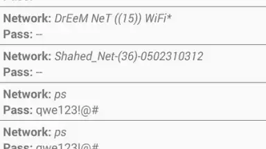 Captura de tela de WiFi Dumpper 2