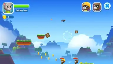 Captura de tela de Talking Tom Splash Force 2