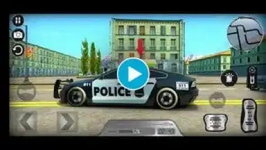 Captura de tela de Police Car Drift شرطة الهجوله 1
