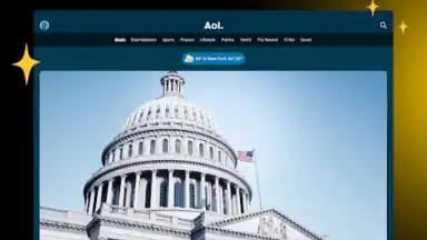 Captura de tela de AOL 9