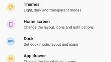 Captura de tela de Microsoft Launcher Preview 6