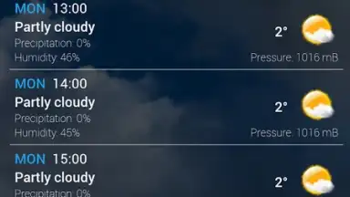 Captura de tela de Digital Clock & World Weather 6