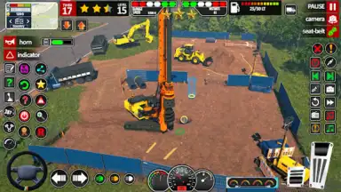 Captura de tela de JCB Game Snow Excavator Games 1