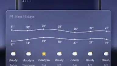 Captura de tela de Daily Weather 4