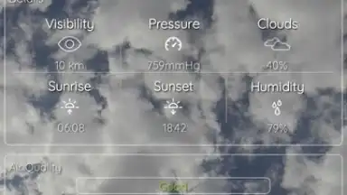 Captura de tela de Weather Earth 5