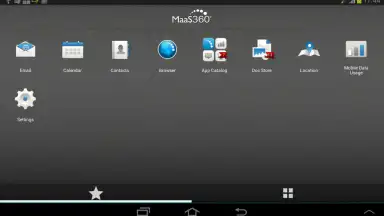 Captura de tela de MaaS360 MDM for Android 2