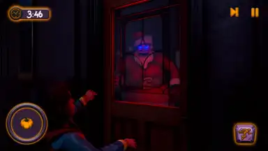 Captura de tela de Scary Santa Horror Escape Game 1