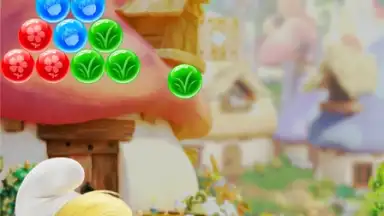 Captura de tela de Smurfs Bubble Story 4