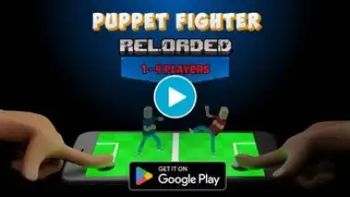 Captura de tela de Puppet Fighter 2 player reload 1