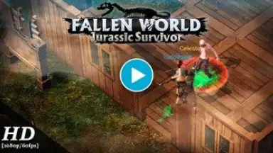 Captura de tela de Fallen World: Jurassic survivor 1