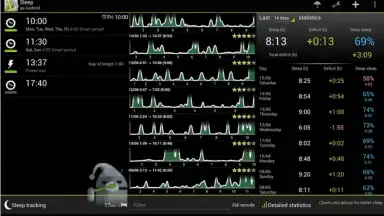 Captura de tela de Sleep as Android 3