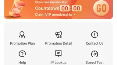 Captura de tela de LVCHA VPN 8