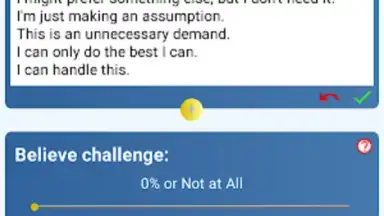 Captura de tela de Cognitive Diary CBT Self-Help 14
