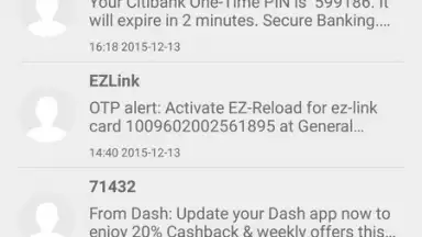Captura de tela de SMS Editor 1