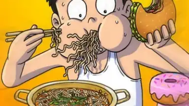 Captura de tela de Food Fighter Clicker 1
