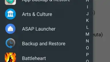 Captura de tela de ASAP Launcher 3