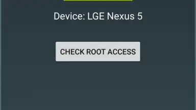 Captura de tela de SU Root Checker 3