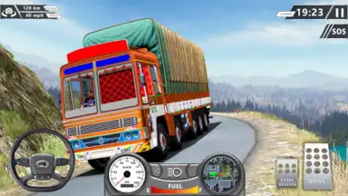 Captura de tela de Euro Cargo Truck Simulator 3D 1