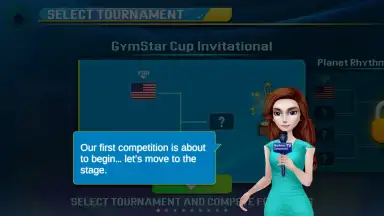 Captura de tela de Rhythmic Gymnastics Dream Team 5
