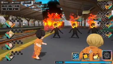 Captura de tela de Fire Force: Enbu no Shо 5