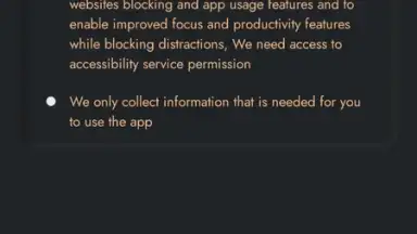 Captura de tela de BlockP - AI Porn Blocker / Block Site 6