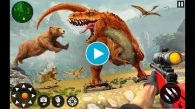 Captura de tela de Wild Dinosaur Hunting Attack 1