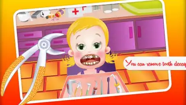 Captura de tela de Emily at Dentist Clinic 3