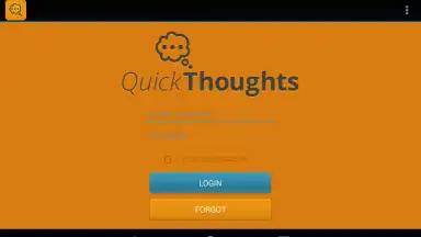 Captura de tela de QuickThoughts 2