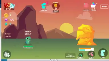 Captura de tela de Tap Tap Dino 2