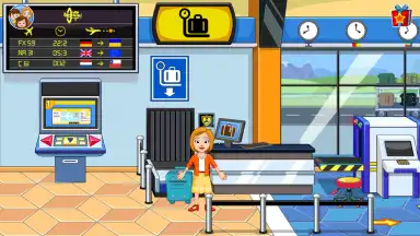 Captura de tela de My Town Airport 6