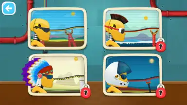 Captura de tela de Car Builder and Racing Game for Kids 3