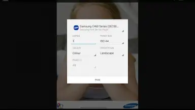 Captura de tela de Samsung Print Service Plugin 13
