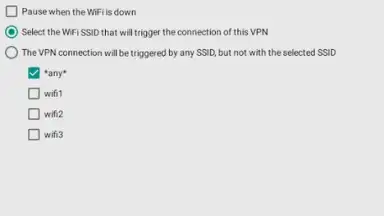 Captura de tela de OpenVPN Client Free 2