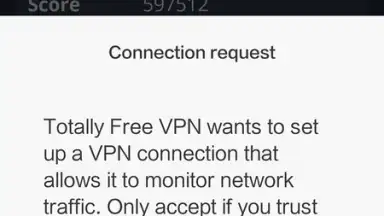 Captura de tela de Totally Free VPN 4