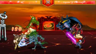 Captura de tela de Avatar Fight HD 3