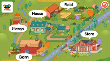 Captura de tela de Toca Life: Farm 3