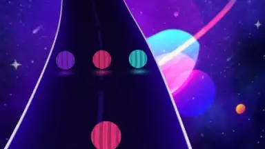 Captura de tela de Dancing Road 2