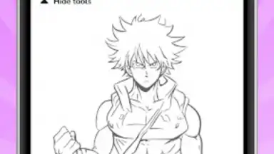 Captura de tela de Draw Anime 3