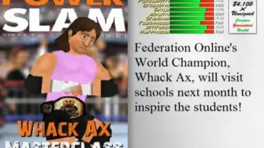 Captura de tela de Wrestling Revolution 3