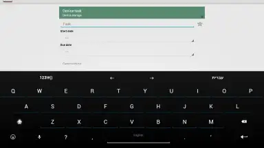 Captura de tela de AnySoftKeyboard 10