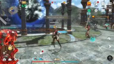 Captura de tela de GIGA Dragon WAR 4
