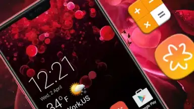 Captura de tela de Oppo F7 Launcher - Themes and Wallpapers 6